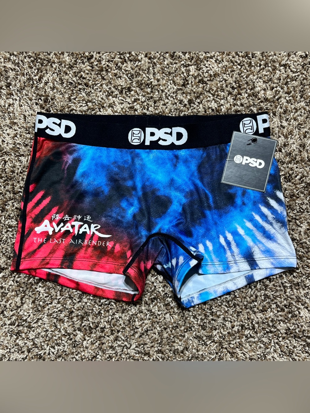 PSD Womens Avatar The Last Airbender BoyShort Underwear Sz S NWT